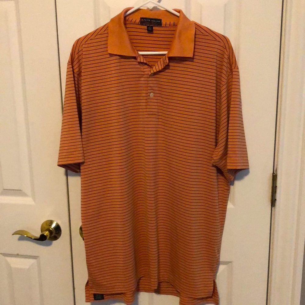 Peter Millar mens 3 button polo